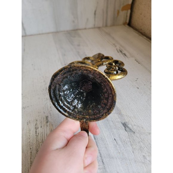 Metal distressed style fancy hanging stocking holder Xmas figure‎ - Picture 6 of 6